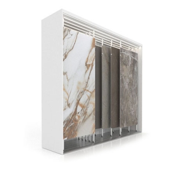 mueble expositor de azulejos XXL Maxi Tiles 3900 cabecera
