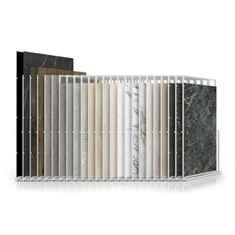 Expositor para azulejos gigantes Pisa Slimshow Polivalente