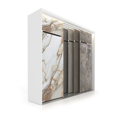 Présentoirs coulissants et multiformats Multi tiles