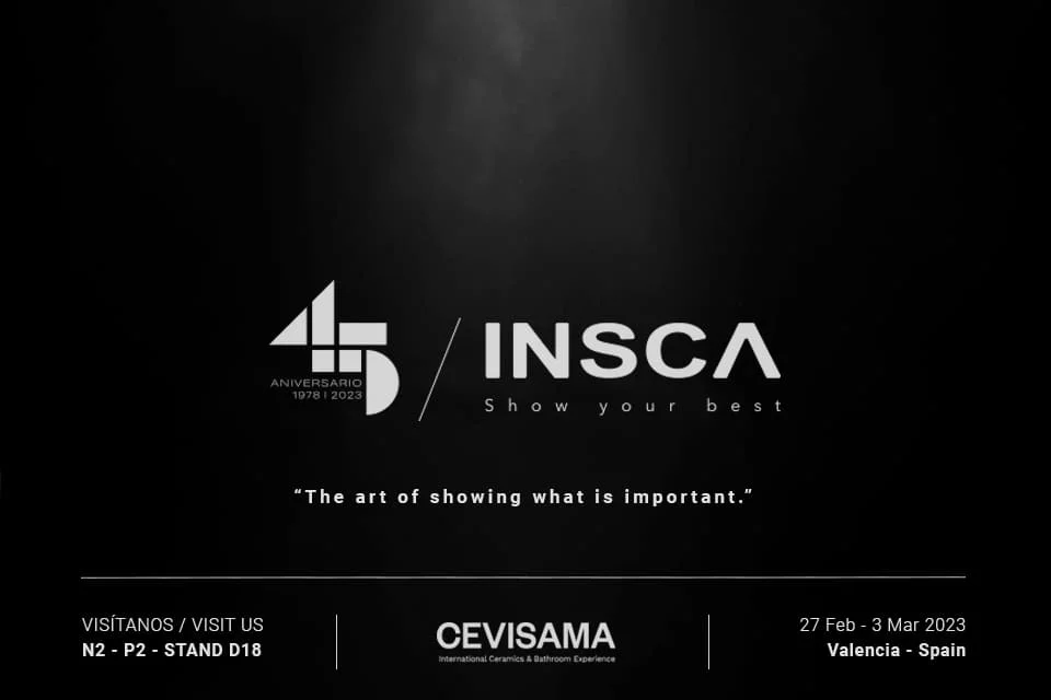 INSCA-Plakat für Cevisama.
