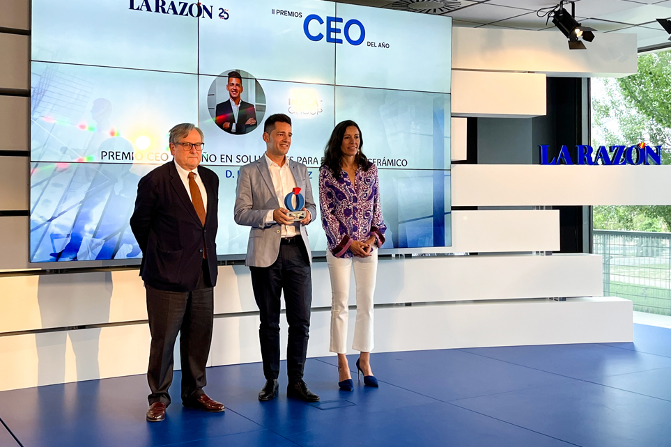 Pascual Ibáñez, gerente de INSCA,  galardonado con el premio CEO del Año por La Razón